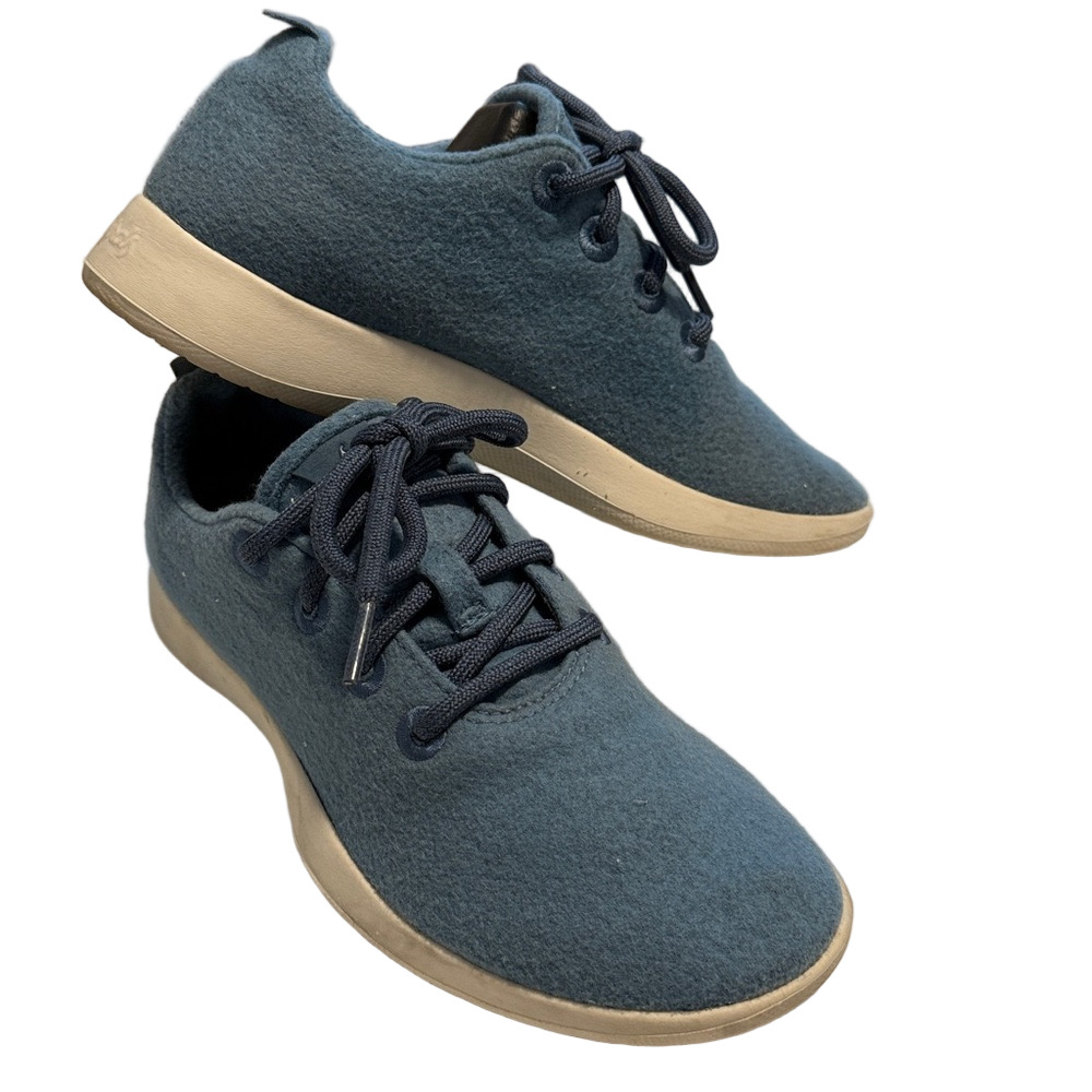 Allbirds blue woolrunner shoes sz 8
